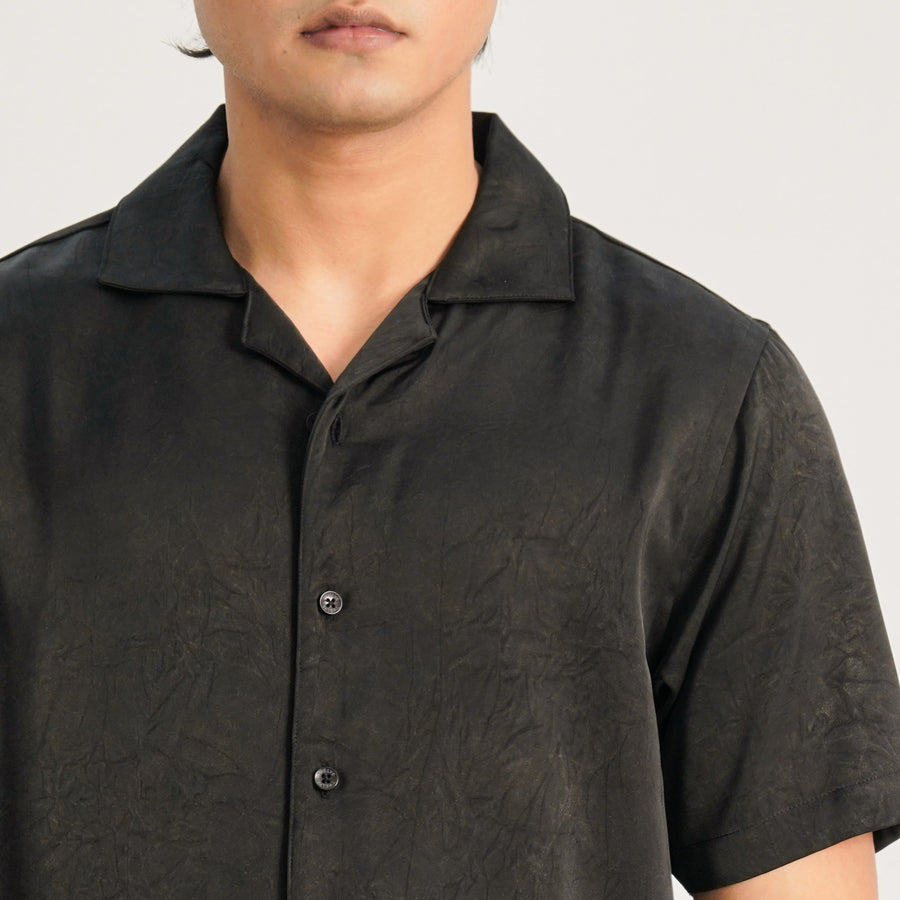 Mens Black Casual Shirt view 2