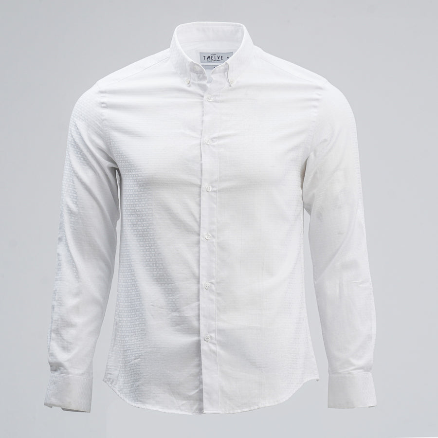 Mens Formal White Shirt
