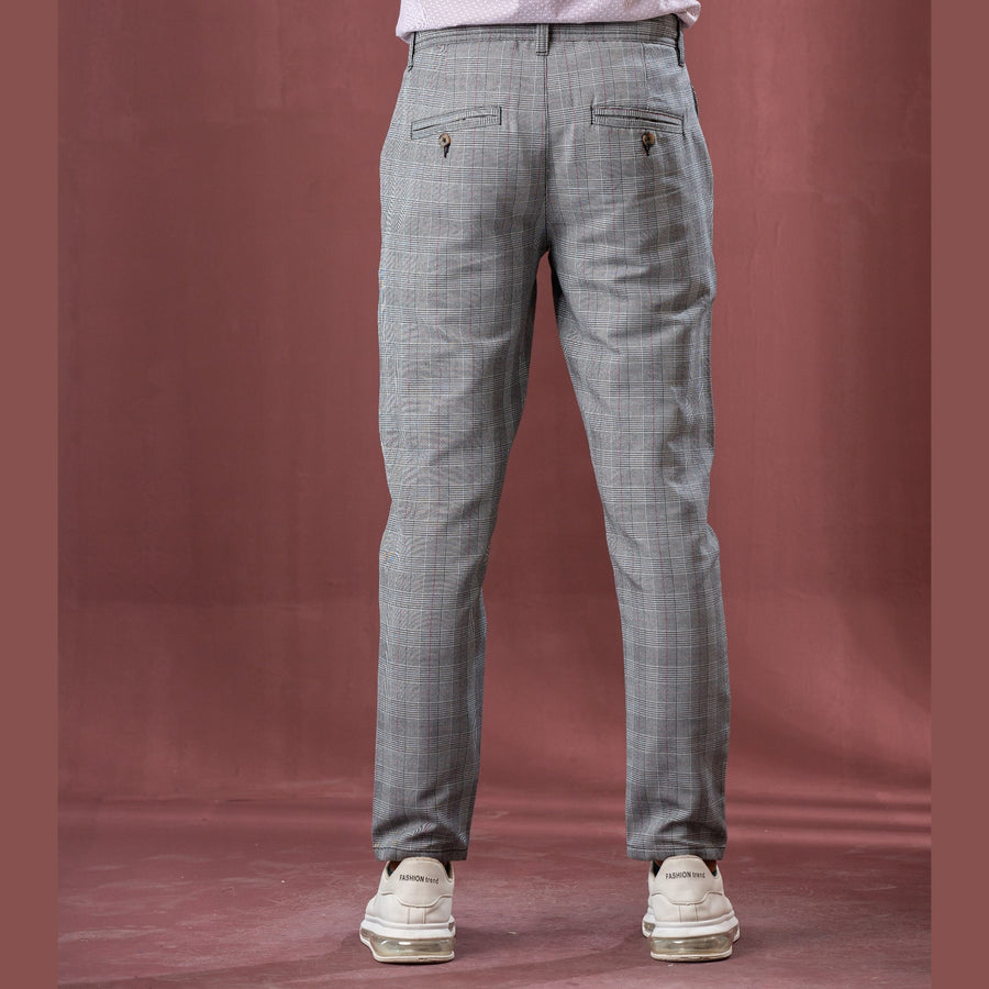 Mens Twill Pant-Check 6 view 3