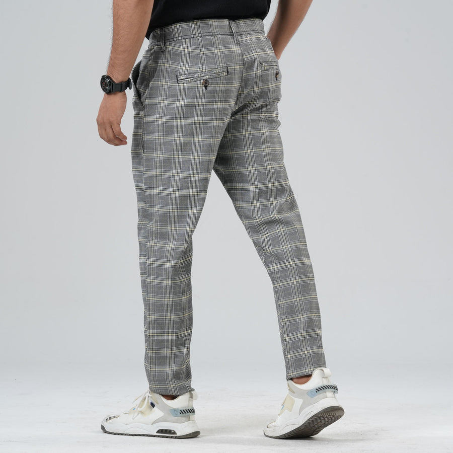 Mens Twill Pant-Check 4 view 3