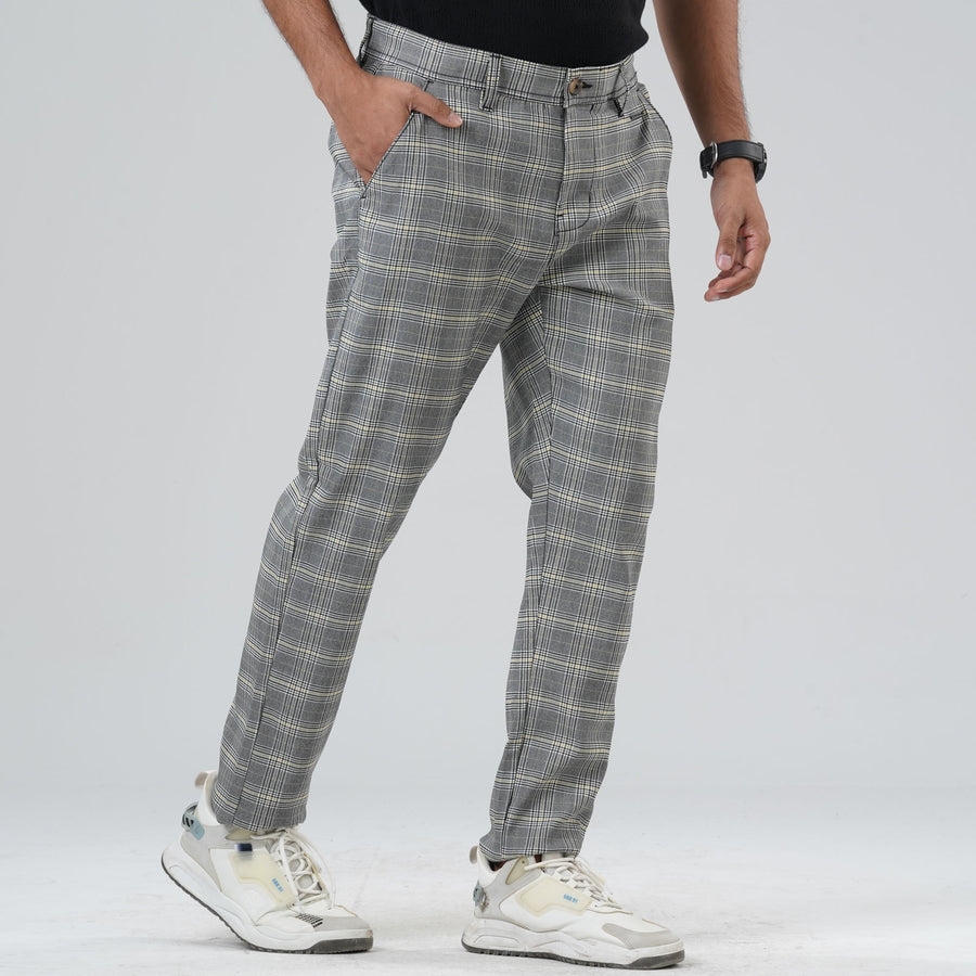 Mens Twill Pant-Check 4 view 4