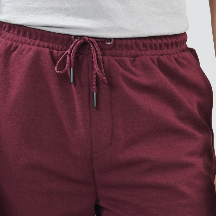 Mens Joggers Maroon view 2