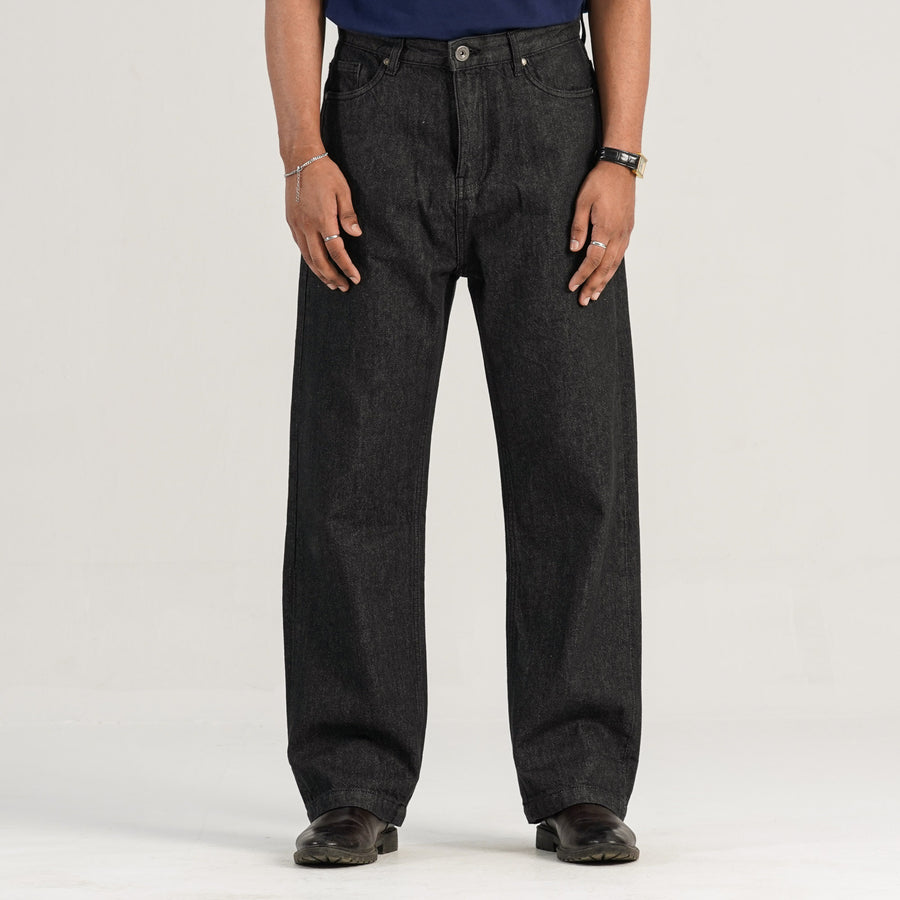 Mens Black Denim Pant