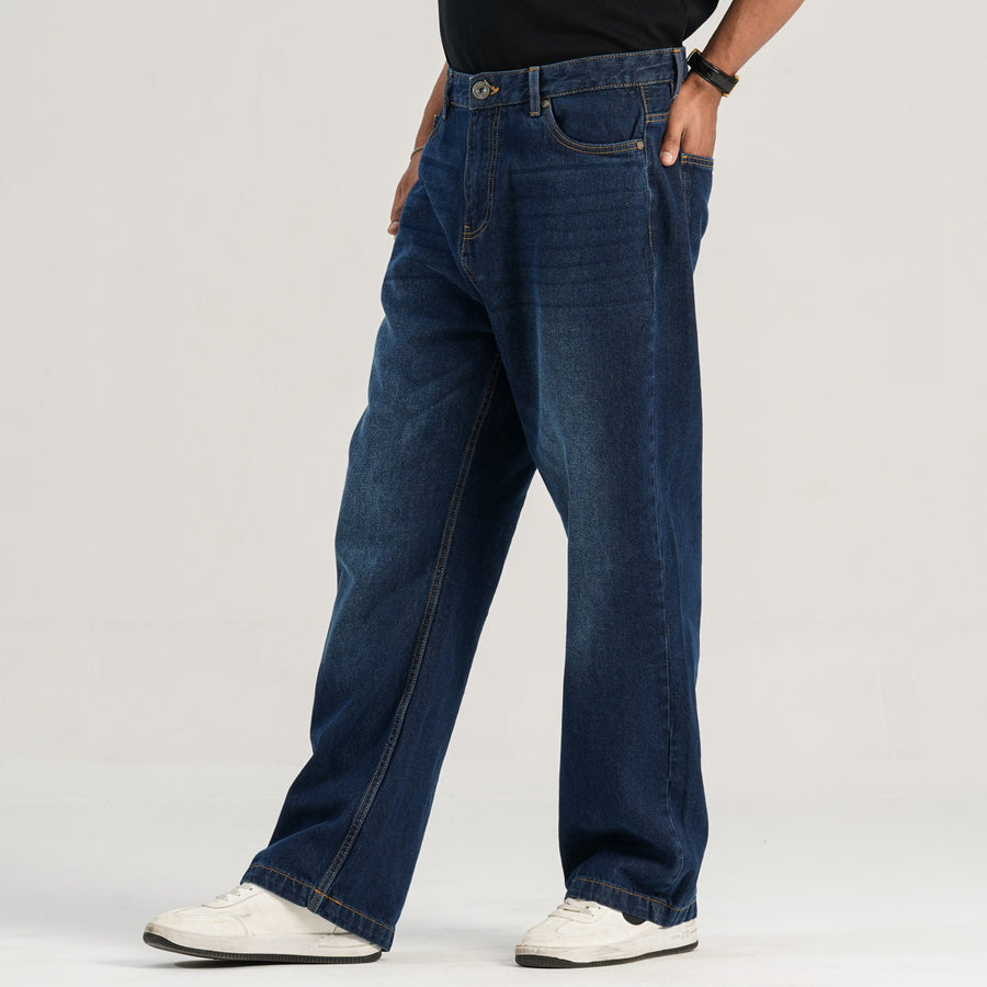 Mens Blue Denim Pant view 3