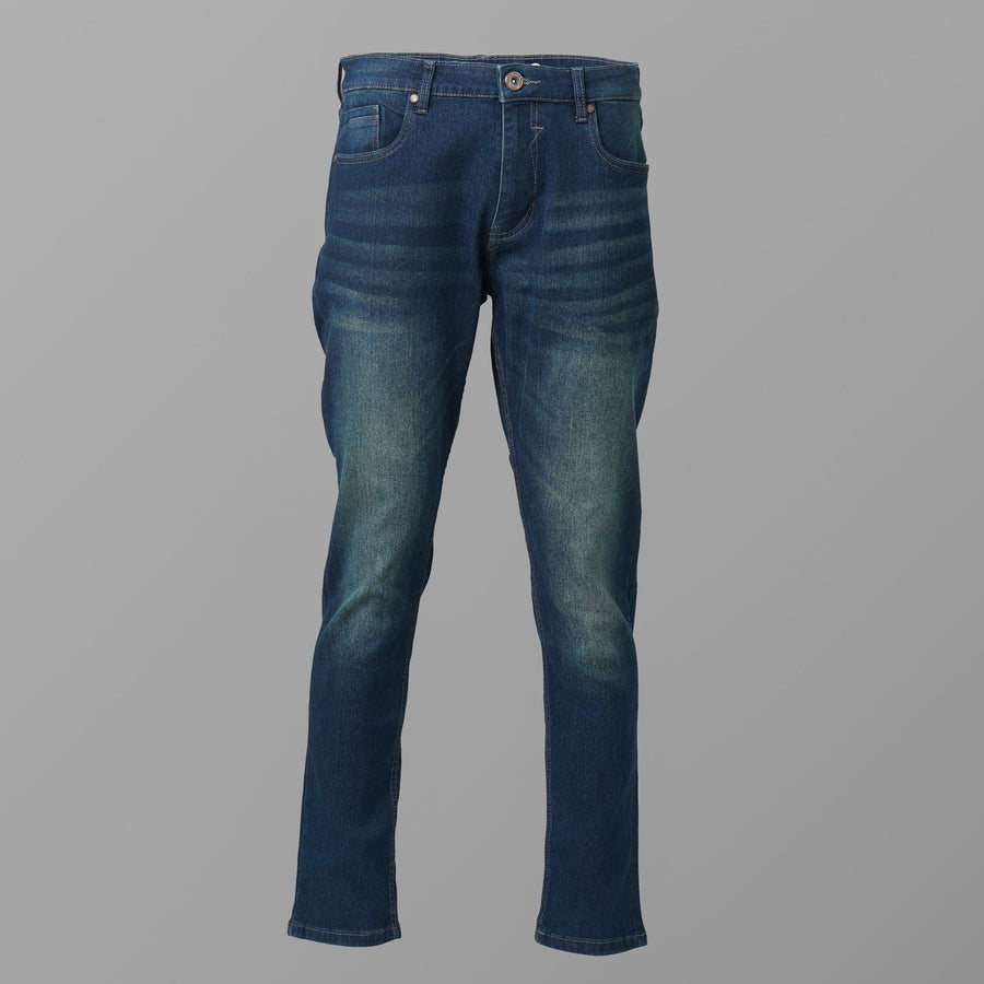 Mens Denim Long Pant Blue