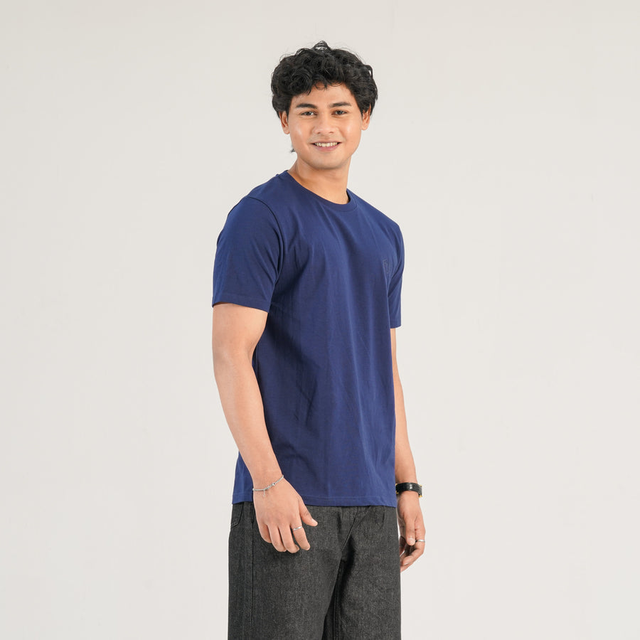 Mens Blue T-Shirt view 4