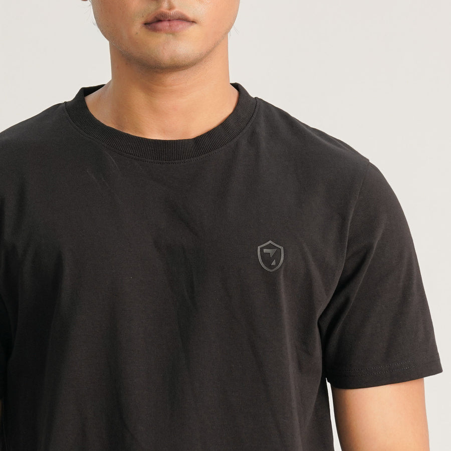Mens Black T-Shirt view 2