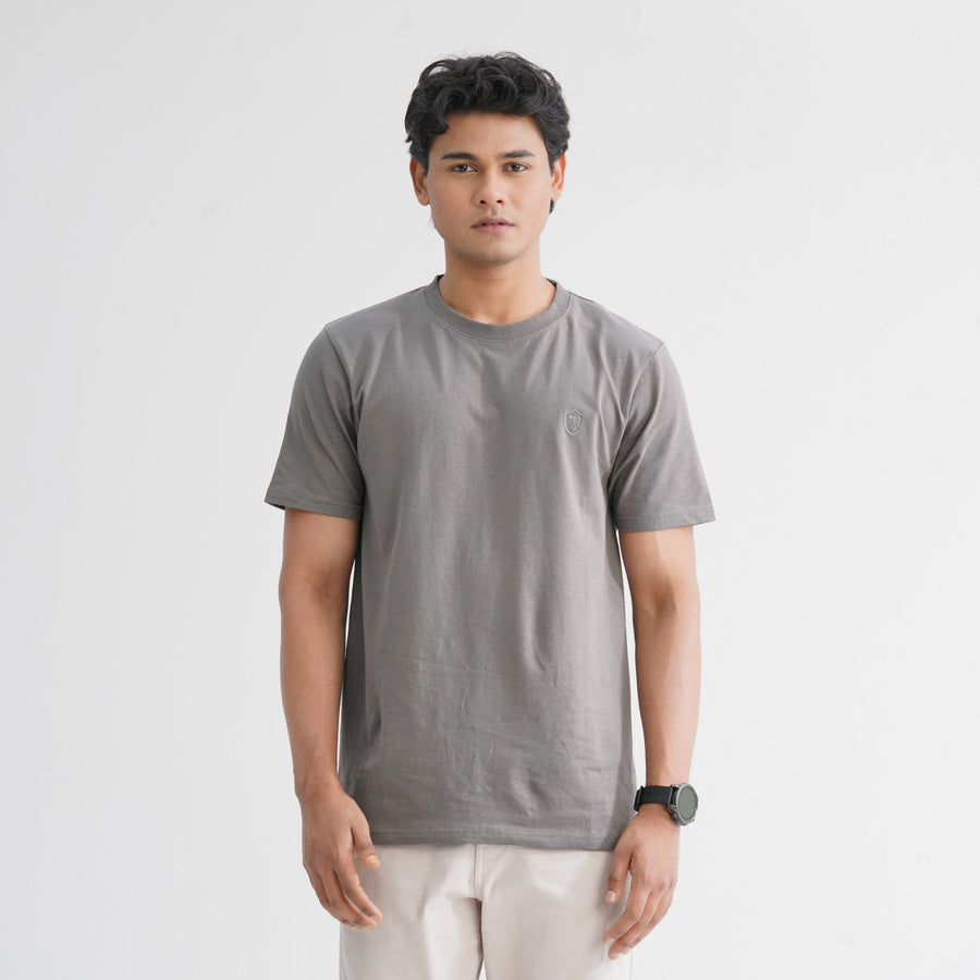 Mens Grey T-Shirt view 3