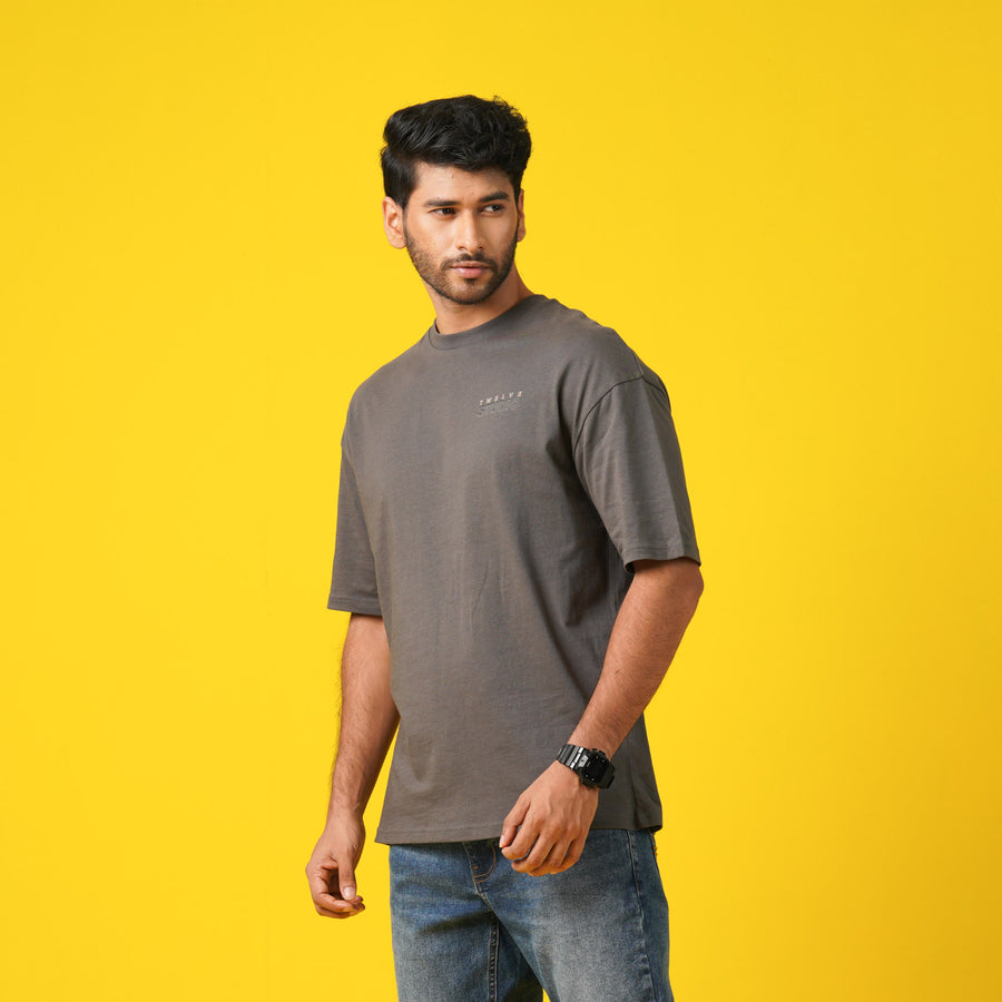 Mens T- Shirt-Graphite view 3