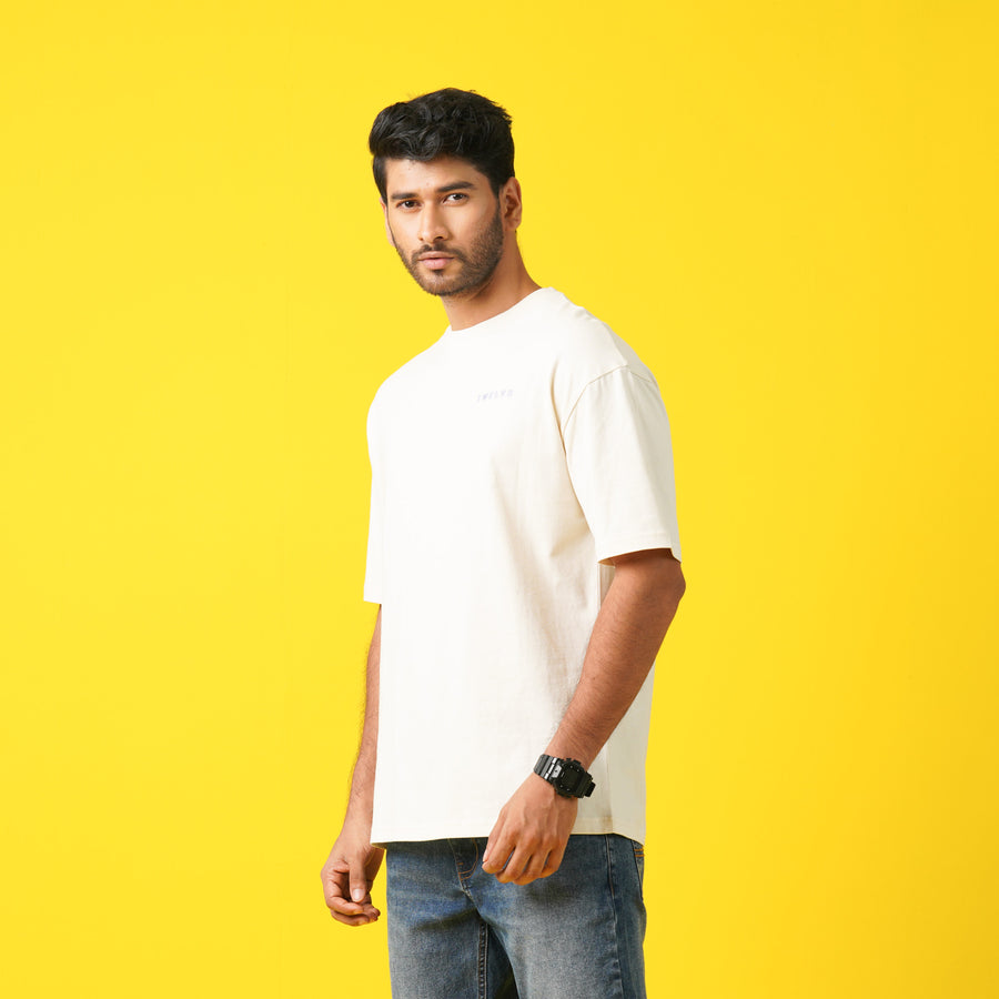 Mens  Off-White Oversize T-Shirt view 2